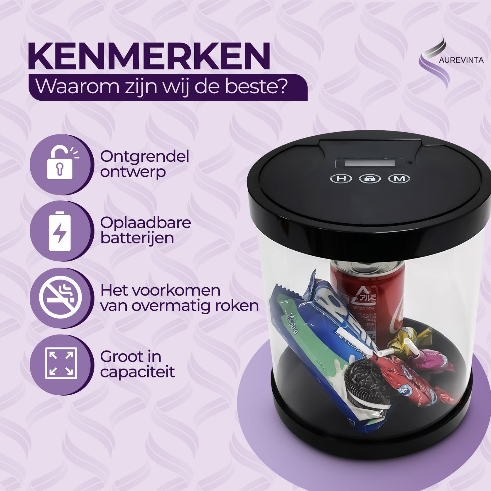 AUREVINTA® Telefoonkluis met Timer