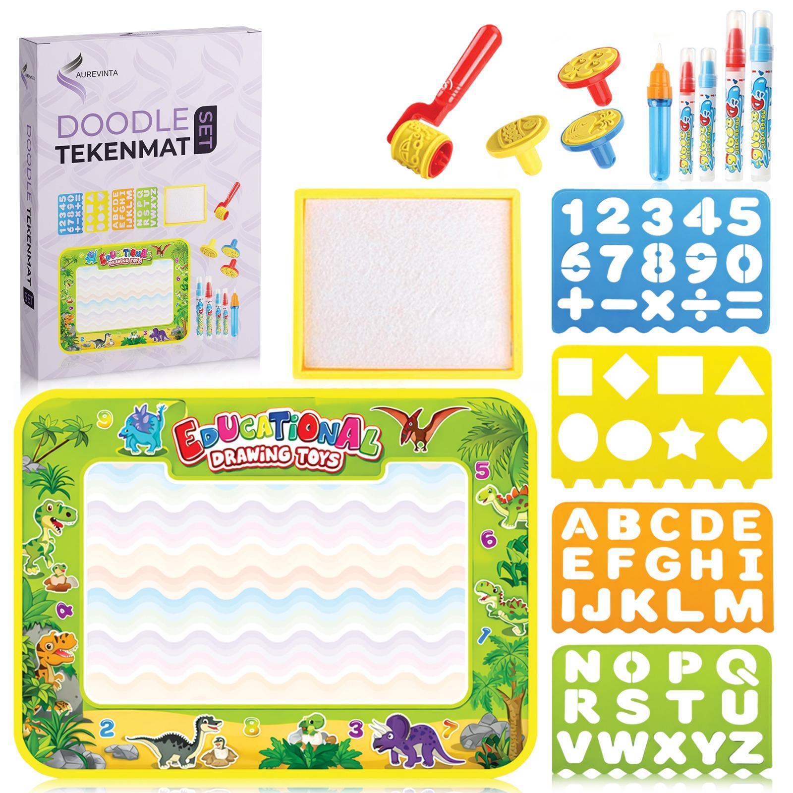 AUREVINTA® Water Tekenmat voor Kinderen