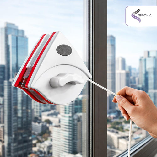 AUREVINTA® Magnetische Raamwisser Dubbelzijdig