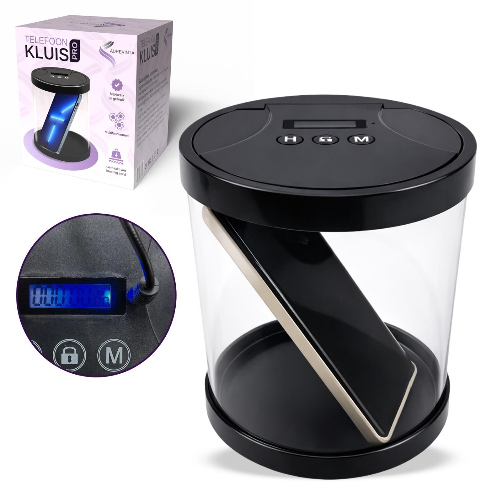 AUREVINTA® Telefoonkluis met Timer